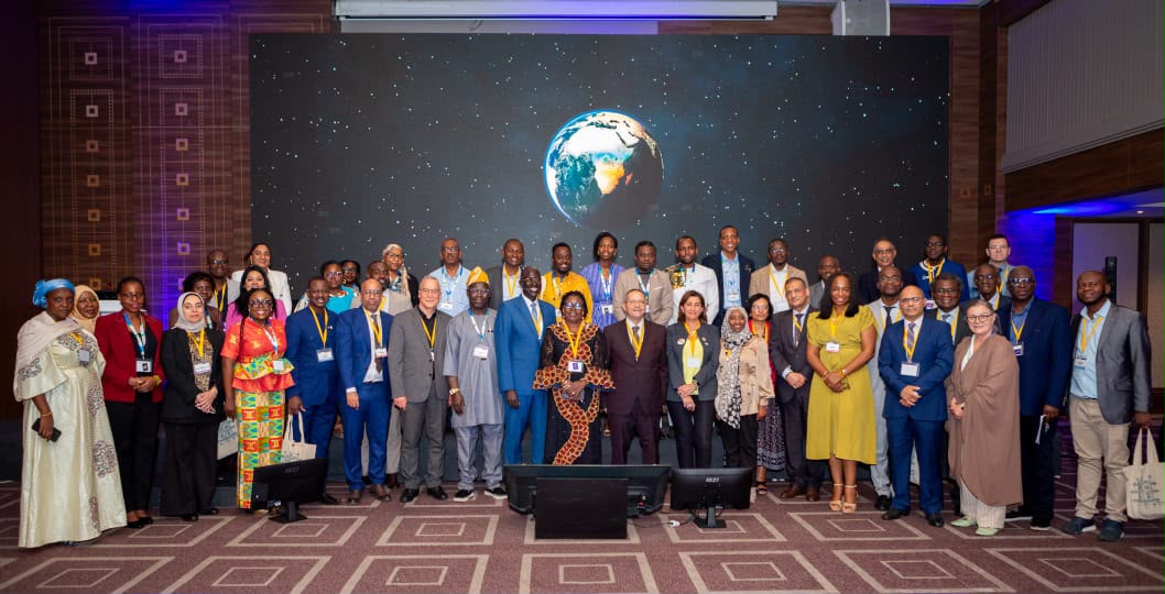 Delegates gathered for a group photograph at AFRAN 2025